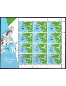 SAN MARINO 2019 Campionato Europeo Under 21 MF MNH**