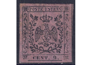DUCHY OF MODENA 1855-57 Postage due for newspapers (9c violet) MH*