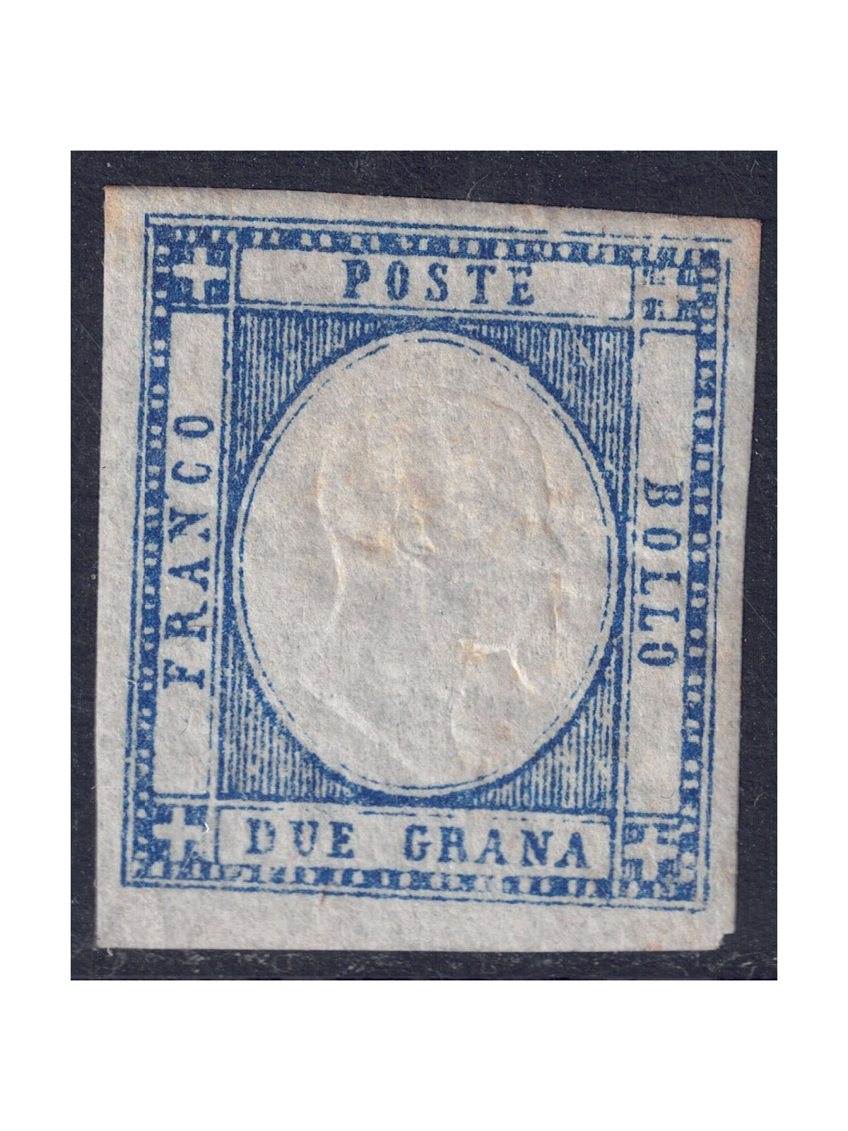 NAPLES PROVINCES 1861 (2 gr. blue) MH*