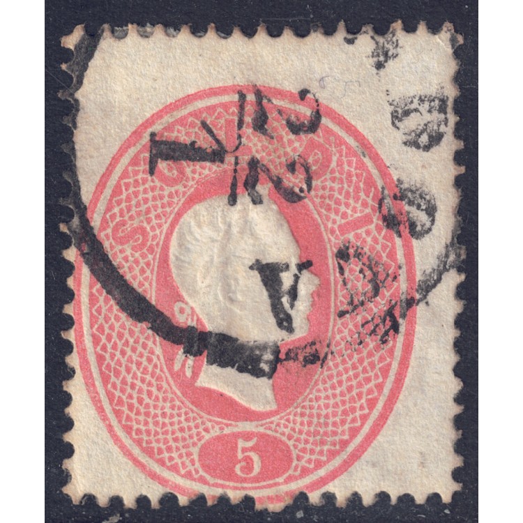 REGNO LOMBARDO VENETO 1861-62 Terza emissione (5s rosso) us