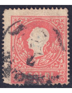 LOMBARDY-VENETIAN KINGDOM 1858-62 Second issue (5s red) 1st type us