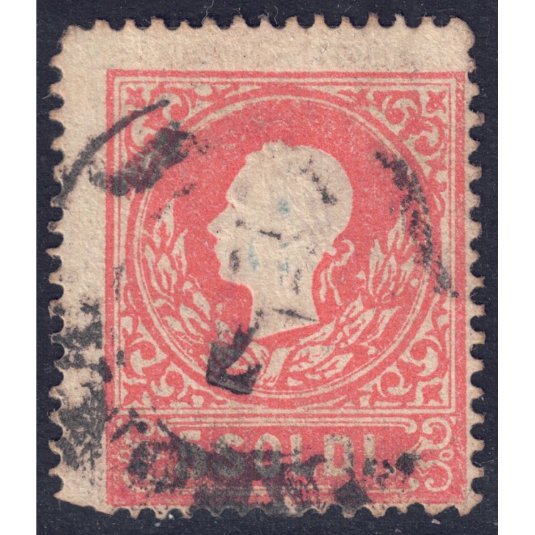 LOMBARDY-VENETIAN KINGDOM 1858-62 Second issue (5s red) 1st type us
