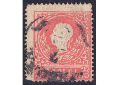 REGNO LOMBARDO VENETO 1858-62 Seconda emissione (5s rosso) 1° tipo us