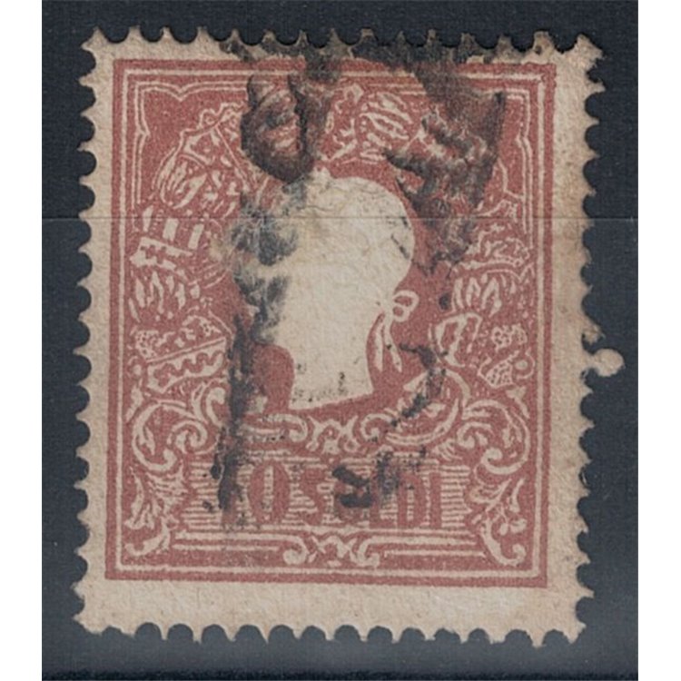 REGNO LOMBARDO VENETO 1858-62 Seconda emissione (10s bruno 1° tipo) us