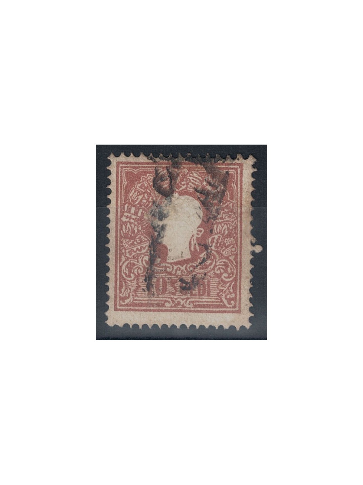 LOMBARDY-VENETIAN KINGDOM 1858-62 Second issue (10s brown 1st type) us
