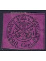 PAUL STATE 1867 Second issue (20c Indian red) MH*