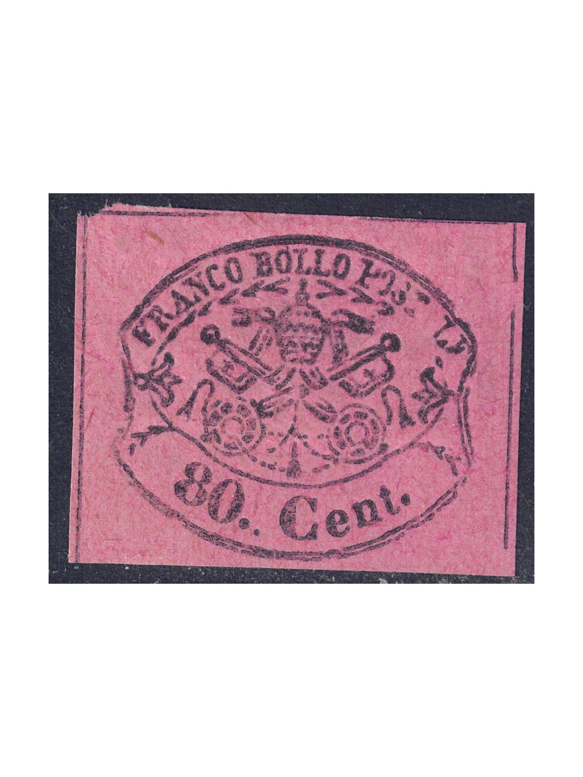 PAUL STATE 1867 Second issue (80c lilac pink) MH*