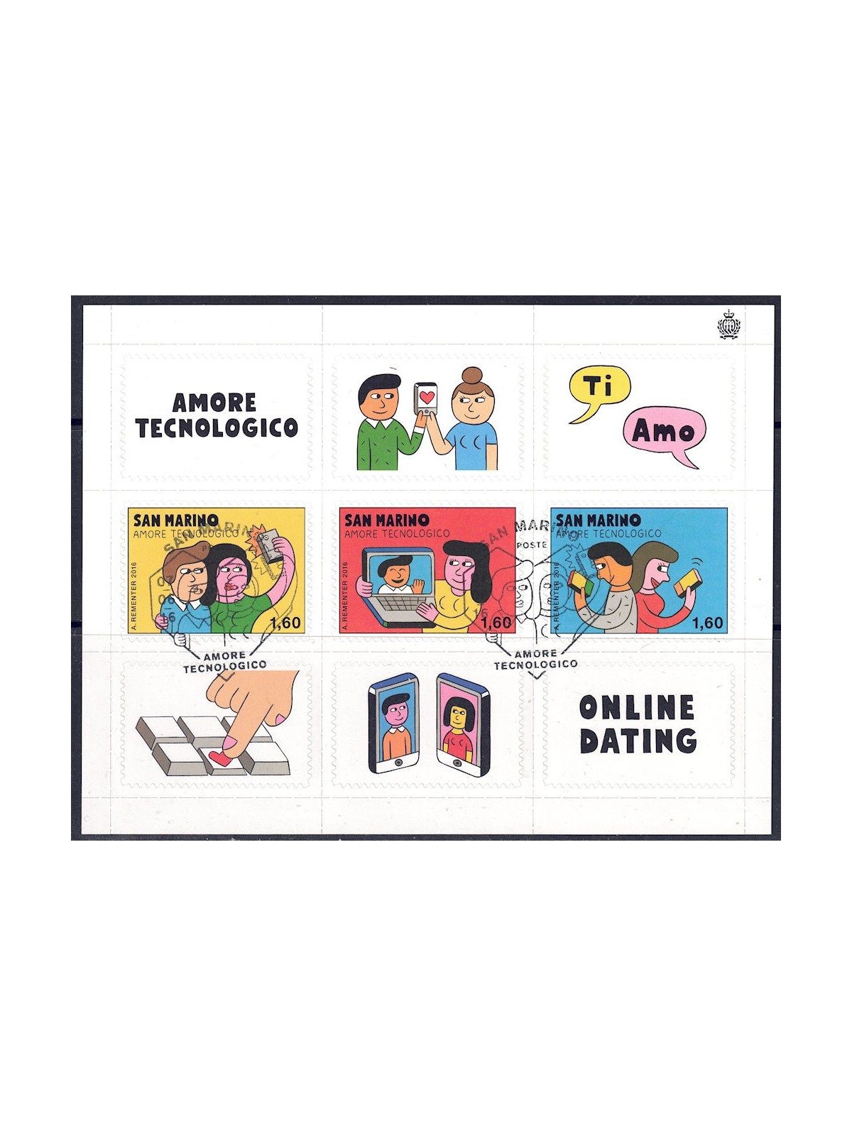SAN MARINO 2016 Amore tecnologico BF us