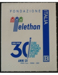 ITALIA 2020 Telethon MNH**