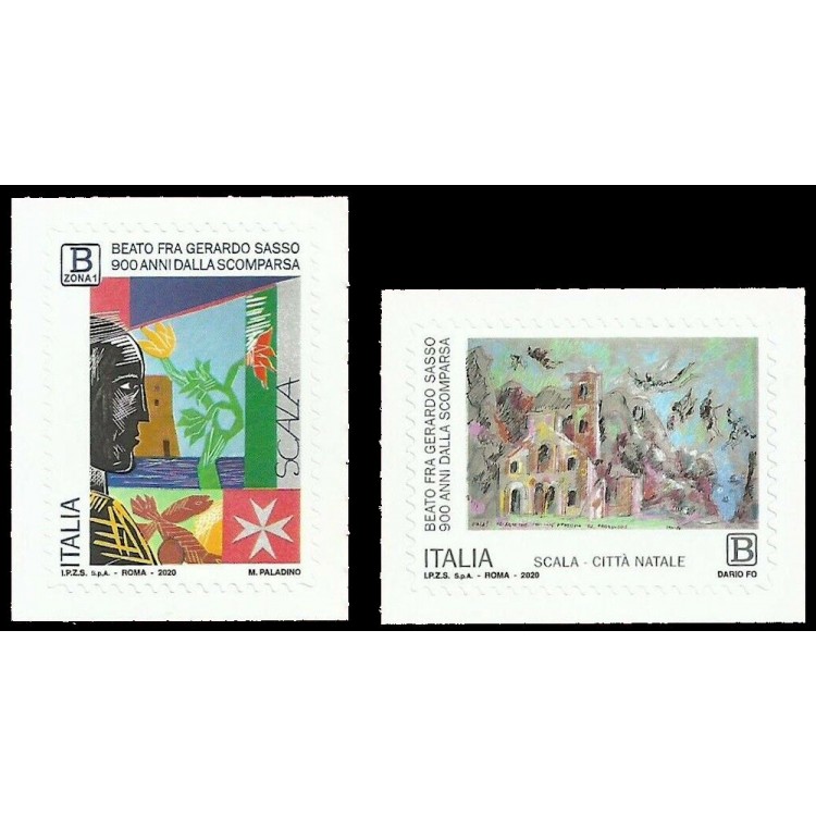 ITALIA 2020 Beato Gerardo Sasso 2v MNH**