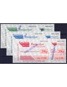 ITALIA 1998 Postacelere (30-06-1998) 3v MNH**