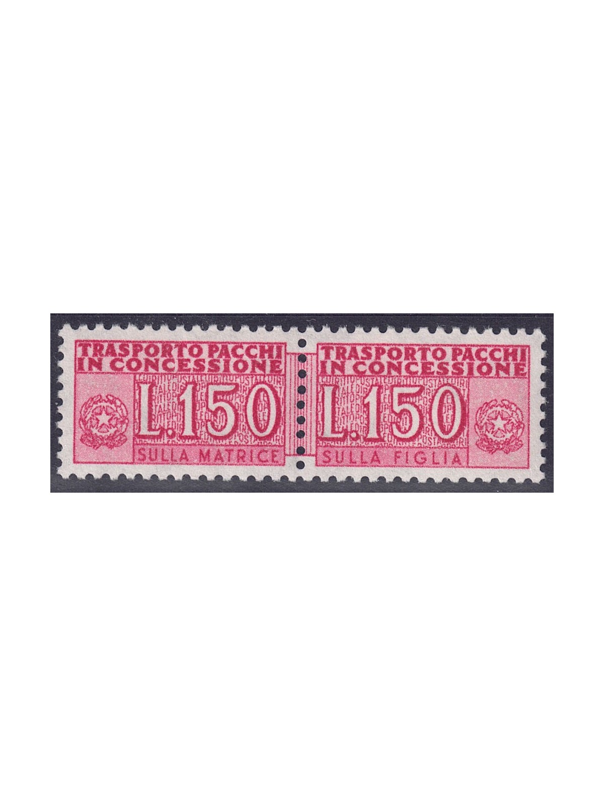 ITALIA 1968 Pacchi in concessione (fluorescente) MNH**