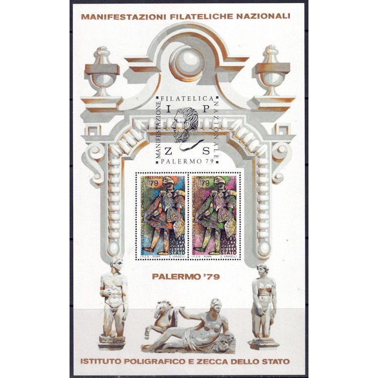 ITALIA 1979 Manifestazione Filatelica Nazionale (foglietto erinnofilo) MNH**