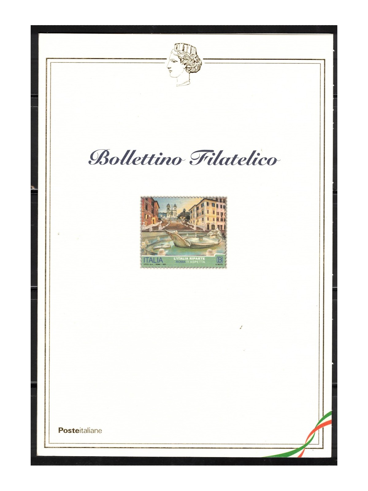 ITALY 2021 Italy restarts (Milan) Philatelic Bulletin