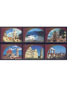 UN GENEVA 2002 World Heritage (Italy) 6v MNH**