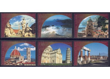 UN GENEVA 2002 World Heritage (Italy) 6v MNH**