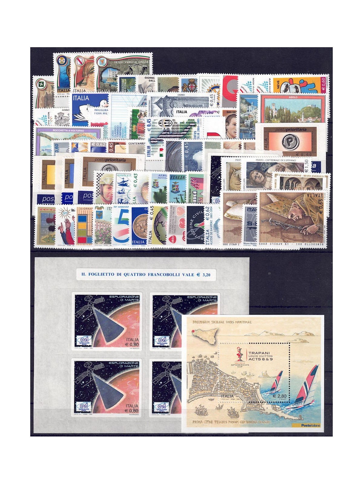 ITALY 2005 Complete Vintage 64v + 2 s/s MNH**