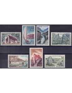 FRANCIA 1965 Serie turistica 7v MNH**