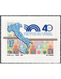 ITALY 2021 Conference of Regions and Autonomous Provinces MNH**