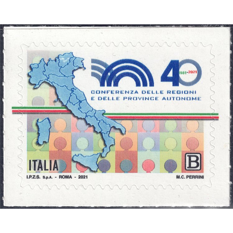 ITALIA 2021 Conferenza delle Regioni e delle Province autonome MNH**