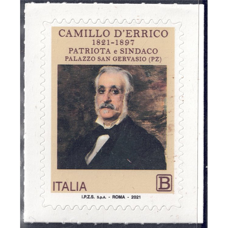 ITALIA 2021 Camillo d'Errico MNH**