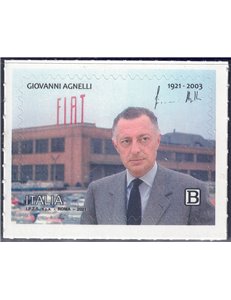 ITALIA 2021 Giovanni Agnelli MNH**