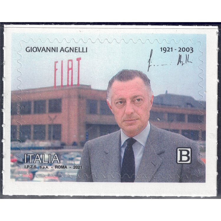 ITALIA 2021 Giovanni Agnelli MNH**
