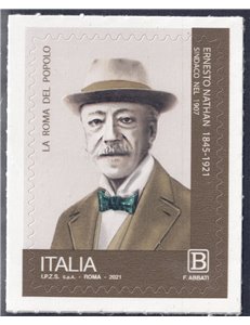 ITALIA 2021 Ernesto Nathan MNH**