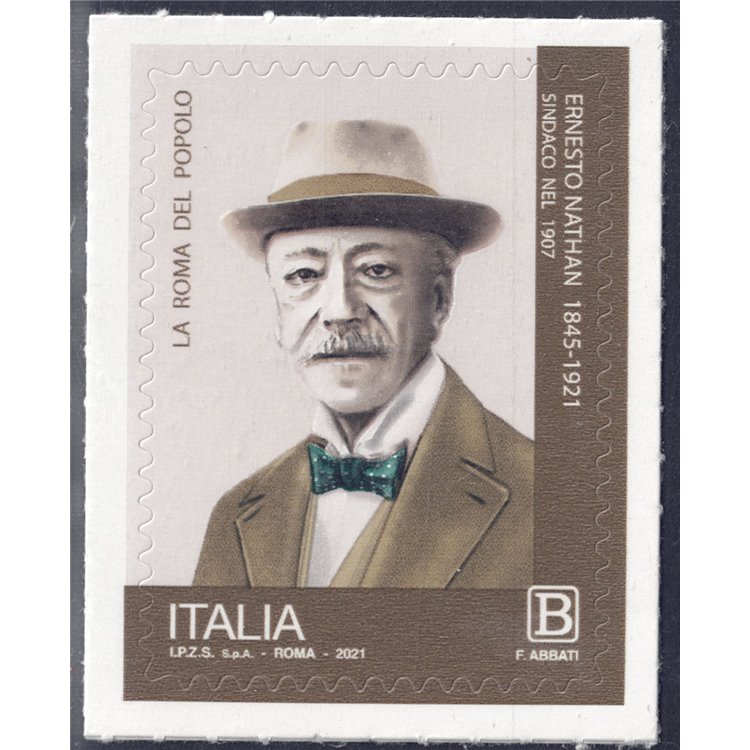 ITALIA 2021 Ernesto Nathan MNH**