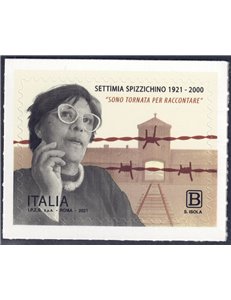 ITALY 2021 Settimia Spizzichino MNH**