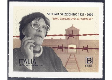ITALIA 2021 Settimia Spizzichino MNH**