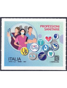 ITALY 2021 Healthcare Professions MNH**