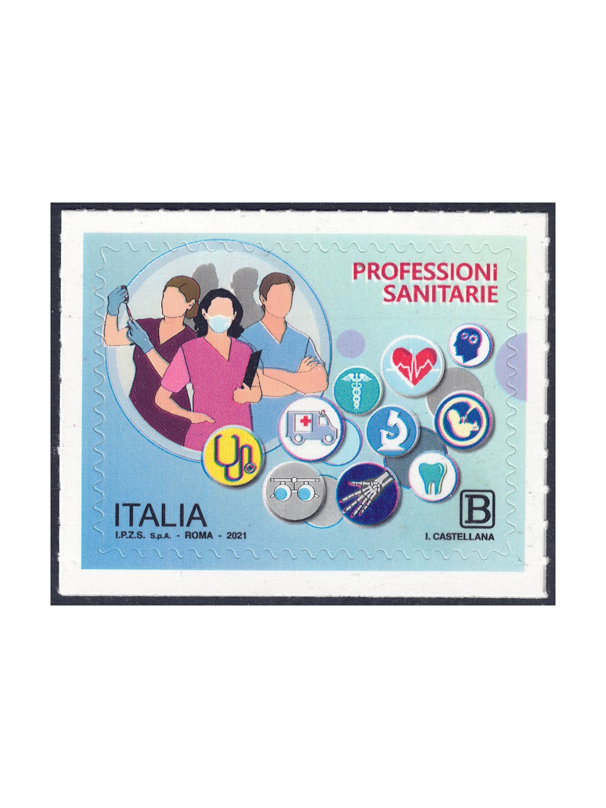 ITALY 2021 Healthcare Professions MNH**
