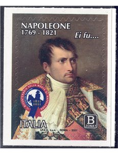 ITALIA 2021 Napoleone MNH**