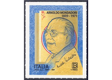 ITALIA 2021 Arnoldo Mondadori MNH**