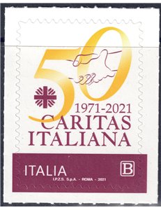 ITALY 2021 Italian Caritas MNH**