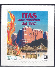 ITALIA 2021 ITAS mutua MNH**