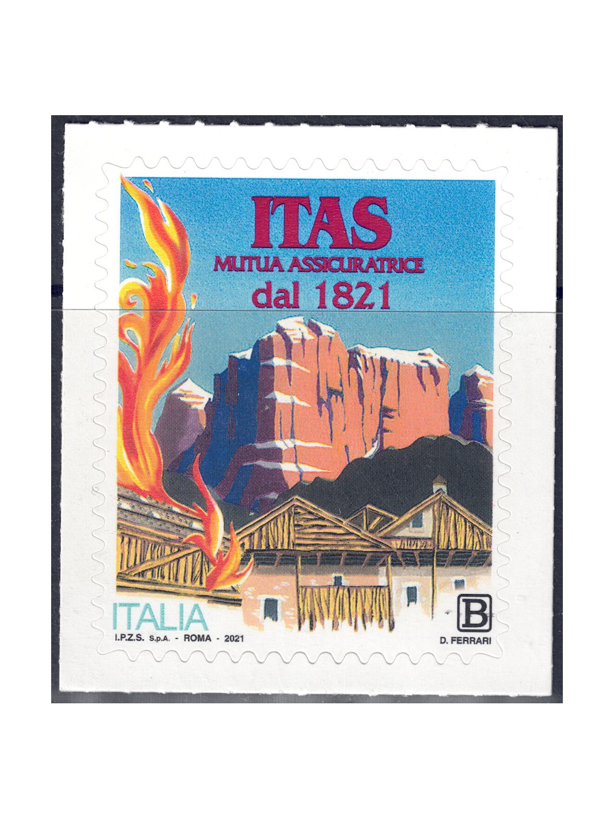 ITALIA 2021 ITAS mutua MNH**