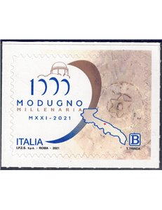ITALIA 2021 Fondazione di Modugno MNH**