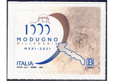 ITALIA 2021 Fondazione di Modugno MNH**