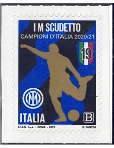 ITALY 2021 Inter Italian Champion MNH**