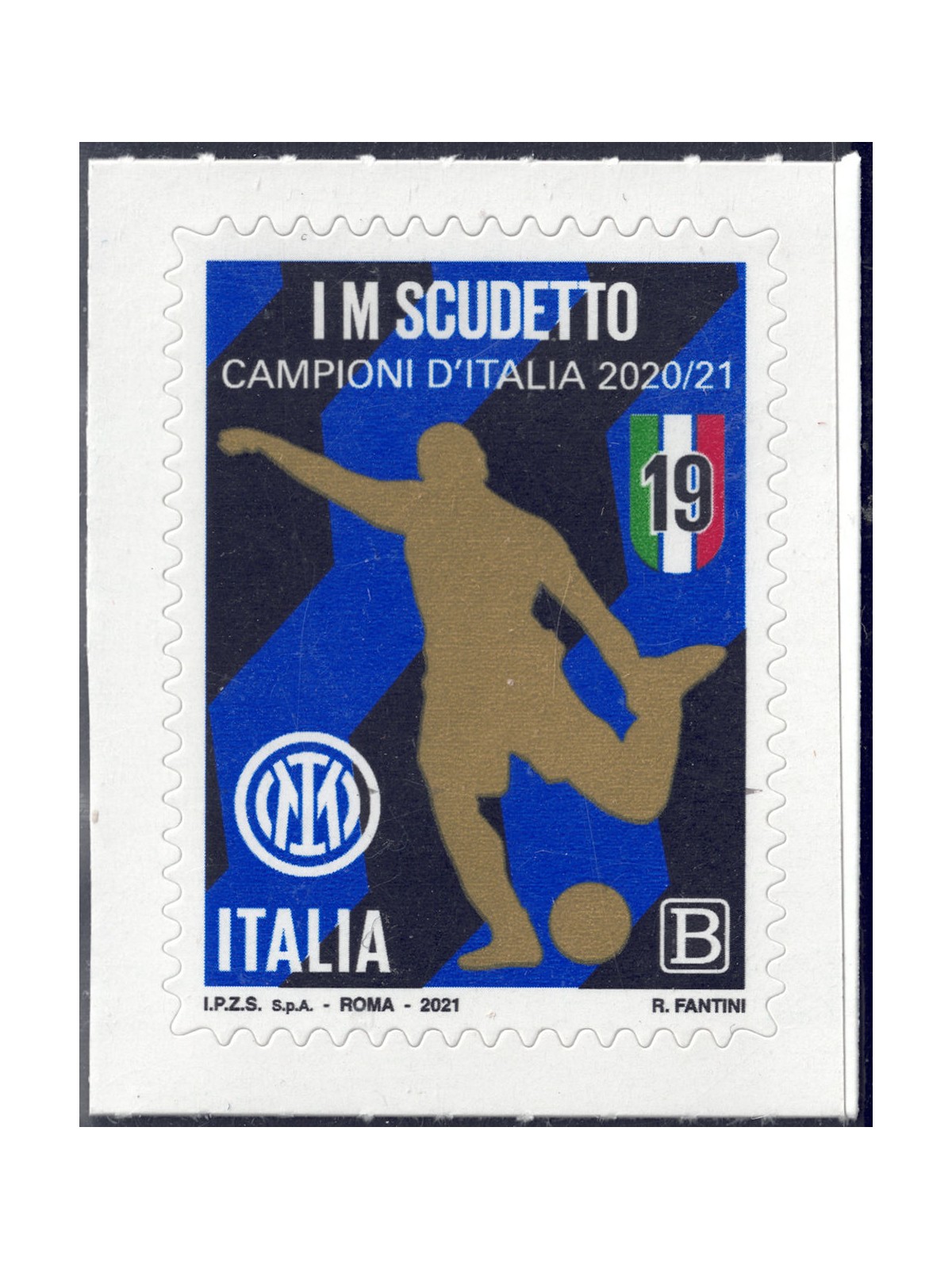 ITALY 2021 Inter Italian Champion MNH**