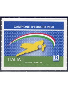 ITALY 2021 Italy European Champion MNH**