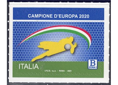 ITALY 2021 Italy European Champion MNH**