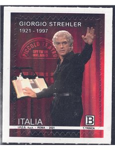 ITALY 2021 Giorgio Strehler MNH**