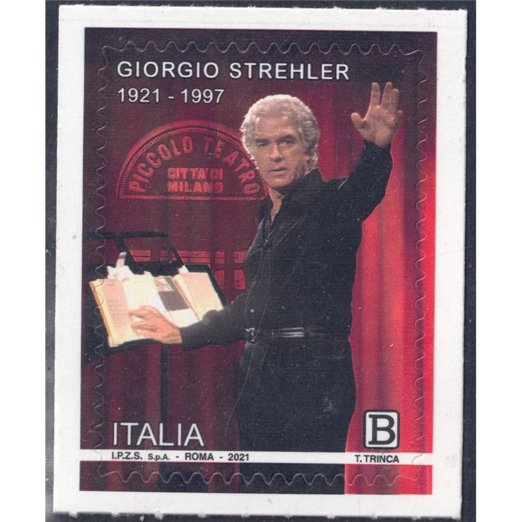 ITALY 2021 Giorgio Strehler MNH**