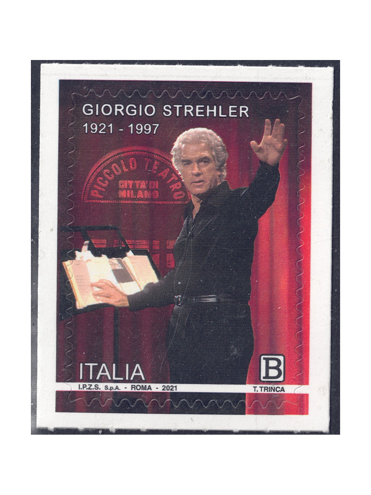 ITALY 2021 Giorgio Strehler MNH**