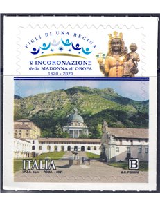 ITALY 2021 Madonna of Oropa MNH**