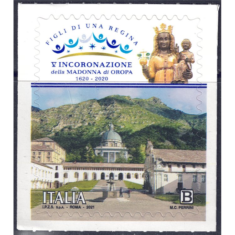 ITALIA 2021 Madonna di Oropa MNH**