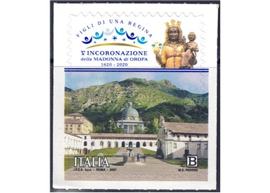ITALIA 2021 Madonna di Oropa MNH**